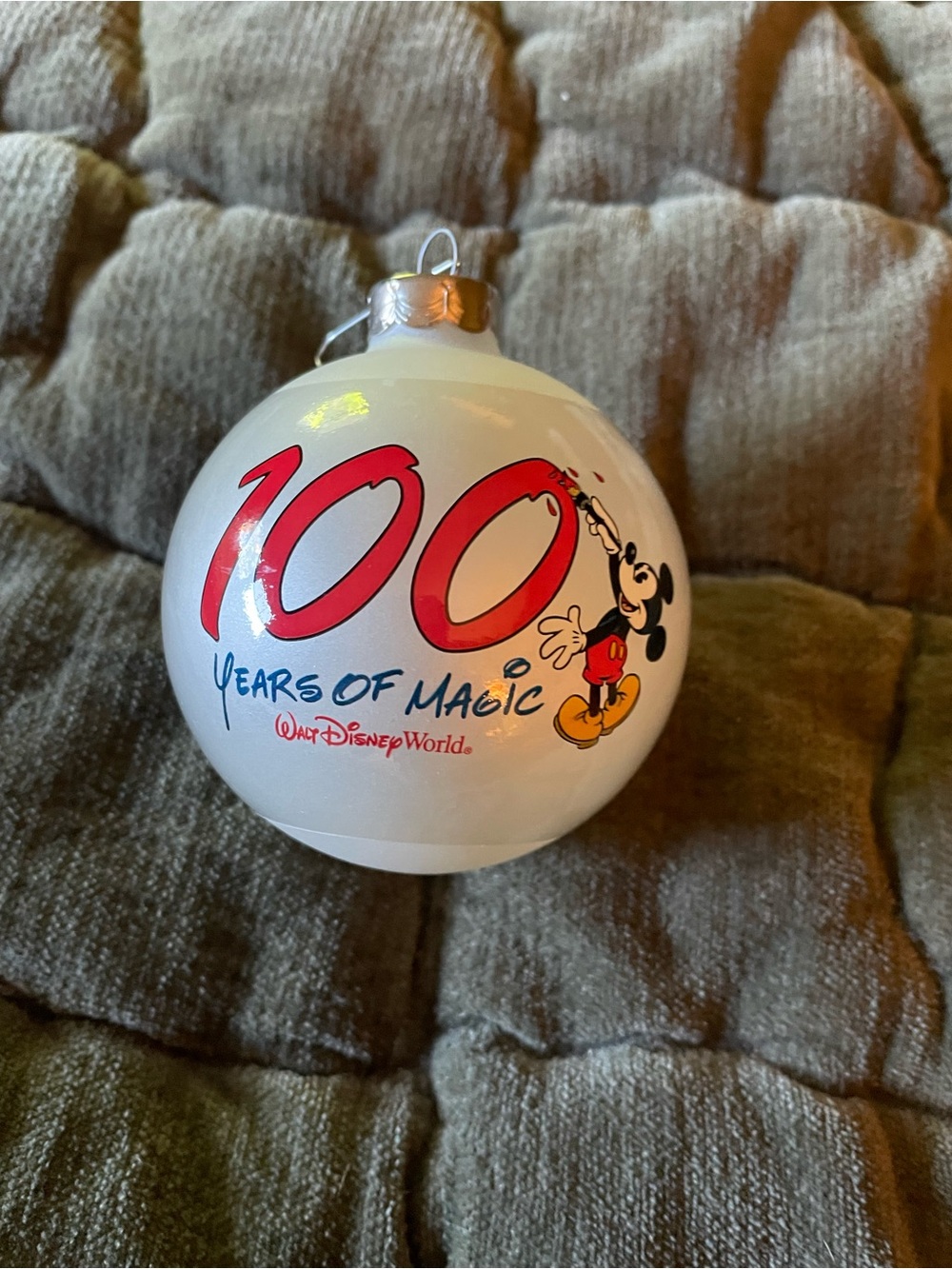100 Years of Magic Walt Disney World Christmas Ornament Retired